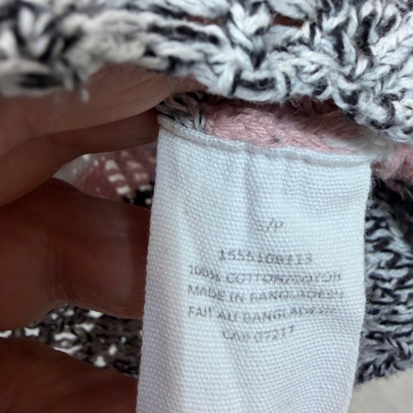 Warehouse one Crochet Tank Top Womens Size Small White Pink Girlie Carnival - Picture 4 of 8